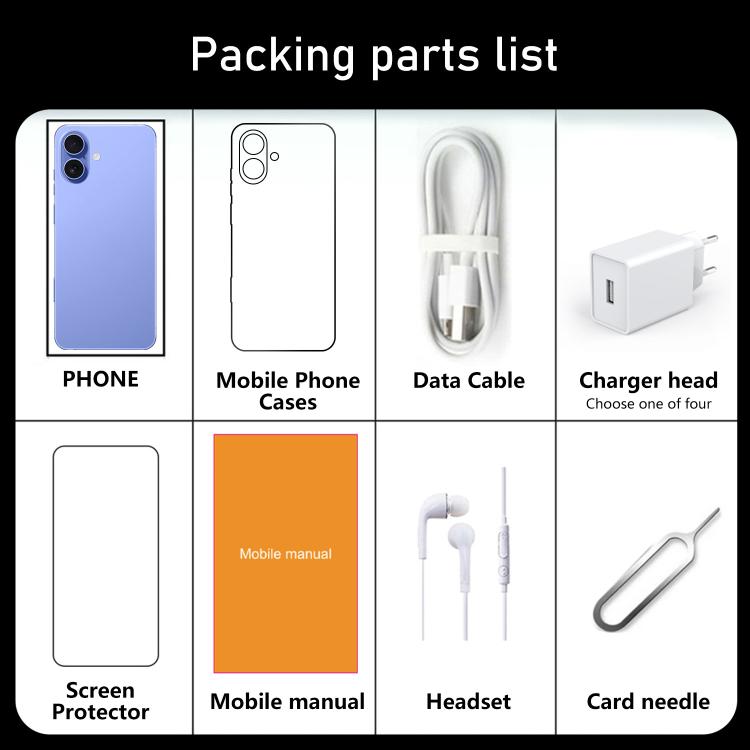 I16 Plus / RAi5, 3GB+64GB, 6.56 inch Android 10 MTK6739 Quad Core, Network: 4G, Dual SIM, Plug:US Plug(White) - free shipping - PMc TechLife - Order now!