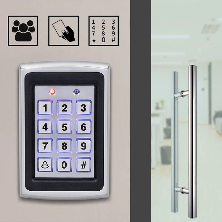 Standalone Keypad Access Control System (7612)(Silver) - Access Controller by PMC TechLife | Online Shopping South Africa | PMC TechLife