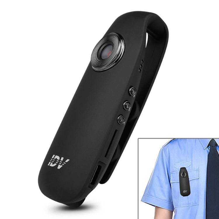 IDV 007 HD 1080P Clip Design Law Enforcement Recorder Portable Mini Monitoring Recorder, Support Motion Detection & TF Card (Max 128GB) - Recording Pen by PMC Jewellery | Online Shopping South Africa | PMC Jewellery | Buy Now Pay Later Mobicred