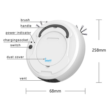 1800Pa Large Suction Smart Household Vacuum Cleaner Clean Robot - Robot Vacuum Cleaner by PMC Jewellery | Online Shopping South Africa | PMC Jewellery | Buy Now Pay Later Mobicred