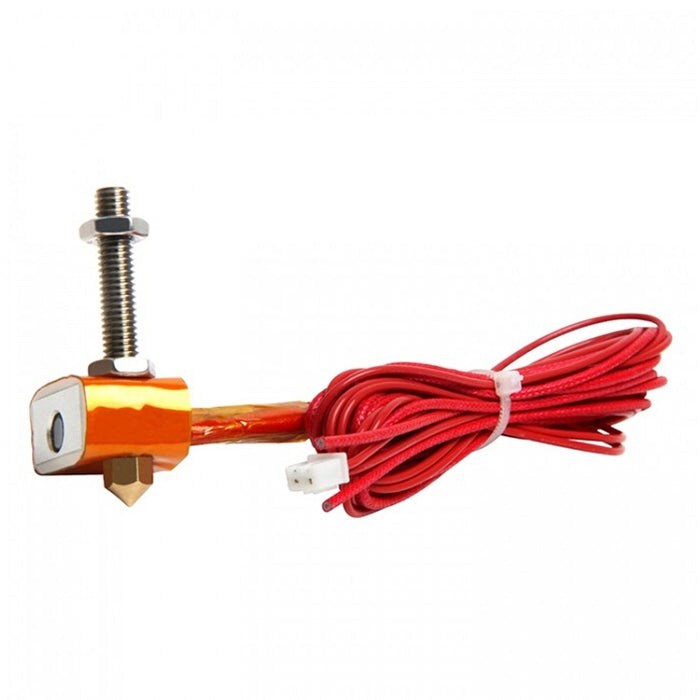 MK8 Extruder Aluminum & Stainless Steel & Brass Materials Hot End kit - Parts by PMC TechLife | Online Shopping South Africa | PMC TechLife | Buy Now Pay Later Mobicred