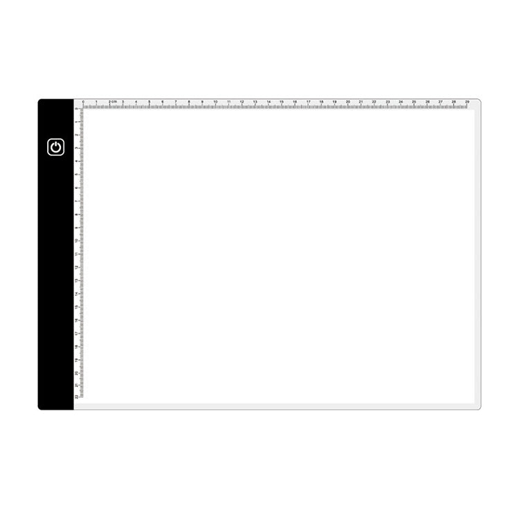 3.5W 5V LED USB Three Level of Brightness Dimmable A4 Acrylic Scale Copy Boards Anime Sketch Drawing Sketchpad -  by PMC Jewellery | Online Shopping South Africa | PMC Jewellery | Buy Now Pay Later Mobicred