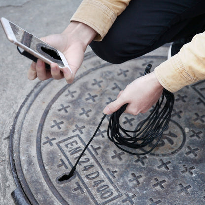 YPC110 8mm 2.0MP HD Camera WiFi Endoscope Snake Tube Inspection Camera with 8 LED, Waterproof IP68, Lens Diameter: 8mm, Length: 5m, Hard Line -  by PMC Jewellery | Online Shopping South Africa | PMC Jewellery | Buy Now Pay Later Mobicred