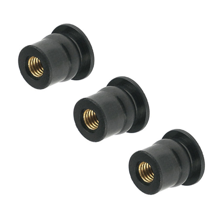 20 in 1 M6 Universal Motorcycle Windshield Brass Nuts - Replacement Parts by PMC TechLife | Online Shopping South Africa | PMC TechLife | Buy Now Pay Later Mobicred