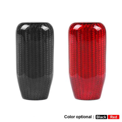 Universal Car Real Carbon Fiber Gear Head (Red) - Shift Knob by PMC Jewellery | Online Shopping South Africa | PMC Jewellery | Buy Now Pay Later Mobicred