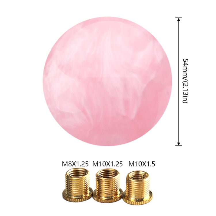 Car Modified Marble Star Gear Head Shifter Cover with Adapter (Pink) - Shift Knob by PMC TechLife | Online Shopping South Africa | PMC TechLife | Buy Now Pay Later Mobicred
