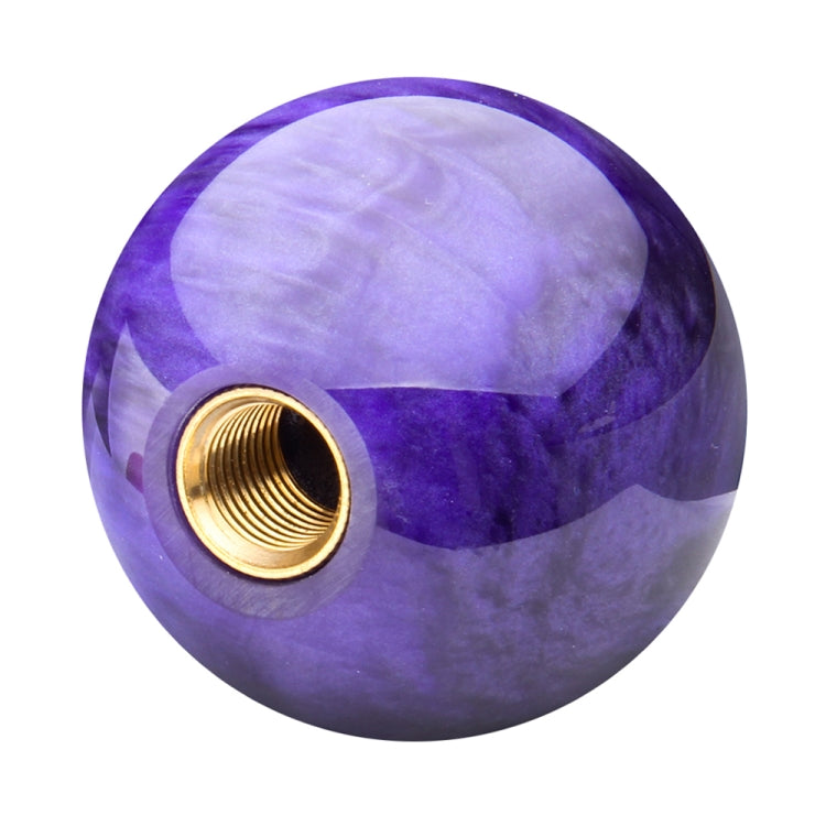 Car Modified Marble Star Gear Head Shifter Cover with Adapter (Purple) - Shift Knob by PMC TechLife | Online Shopping South Africa | PMC TechLife | Buy Now Pay Later Mobicred