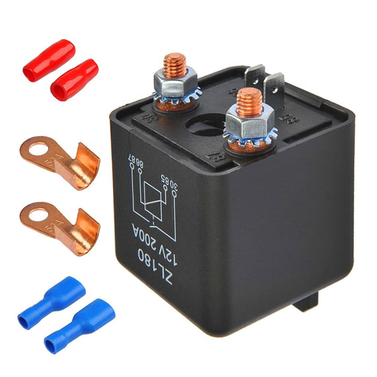 12V 200A Car Start Relay with Accessories - Relays by PMC Jewellery | Online Shopping South Africa | PMC Jewellery | Buy Now Pay Later Mobicred