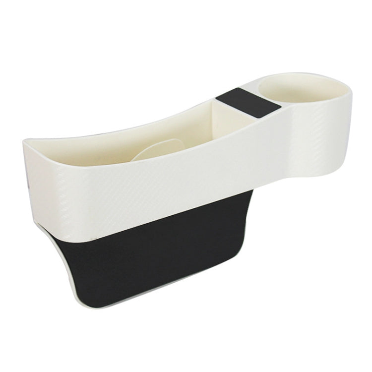 CARFU AC-2294 Car Seat Gap Multi-function Storage Box(White) - Stowing Tidying by CARFU | Online Shopping South Africa | PMC Jewellery | Buy Now Pay Later Mobicred