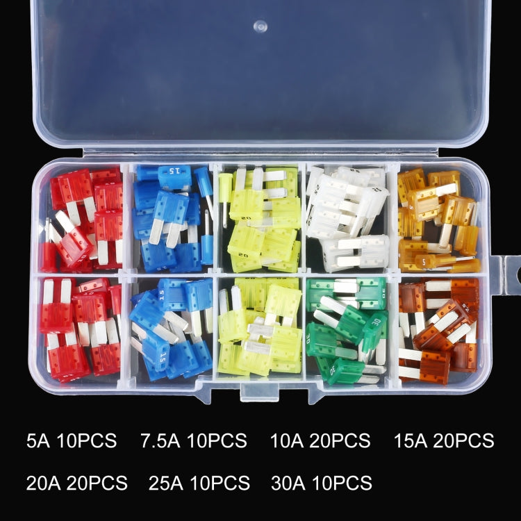100 in 1 New Energy Car Blade Fuse Holder Set - Fuse by PMC TechLife | Online Shopping South Africa | PMC TechLife | Buy Now Pay Later Mobicred