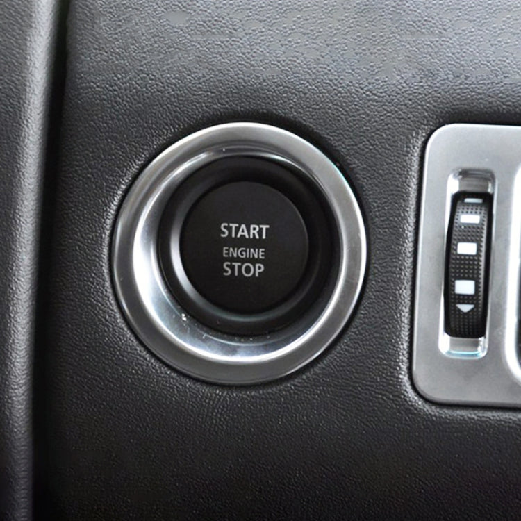 One-key Start Engine Stop Switch Button for Land Rover Range Rover Executive, Left Driving (Black) - Car Switches by PMC TechLife | Online Shopping South Africa | PMC TechLife | Buy Now Pay Later Mobicred