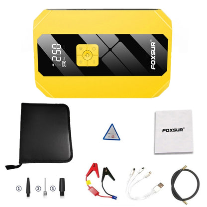 FOXSUR FJS-900 12V Car Multifunctional Emergency Start Power Supply Portable Air Pump - Power Bank by FOXSUR | Online Shopping South Africa | PMC Jewellery | Buy Now Pay Later Mobicred