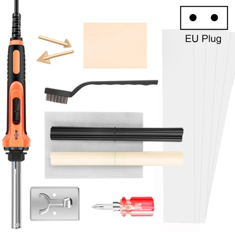 100W Electric Soldering Iron Plastic Welding Machine Car Bumper Repair Plier, EU Plug (Red) - Hand Tool Sets by PMC TechLife | Online Shopping South Africa | PMC TechLife | Buy Now Pay Later Mobicred