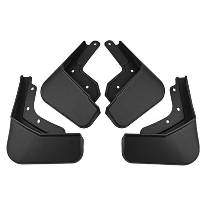 For Polestar 2 4pcs/Set Car Auto Soft Plastic Splash Flaps Fender Guard - Mudguards by PMC Jewellery | Online Shopping South Africa | PMC Jewellery | Buy Now Pay Later Mobicred