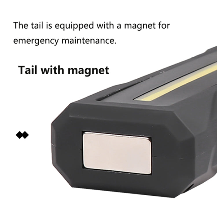 1902A Folding Magnet Car Inspection Light Work Maintenance Lamp Emergency COB LED USB Charging Lamp - free shipping - PMC TechLife - Order now!