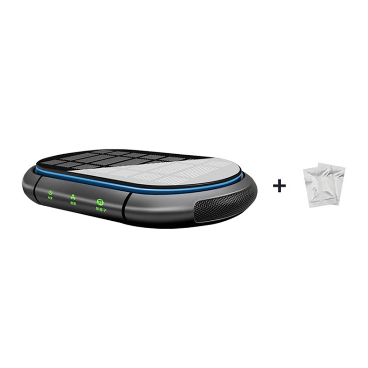 Car Negative Ion Air Purifier with 2 Solid Aromatherapy Sticks (Black) - Air Purifier by PMC TechLife | Online Shopping South Africa | PMC TechLife | Buy Now Pay Later Mobicred