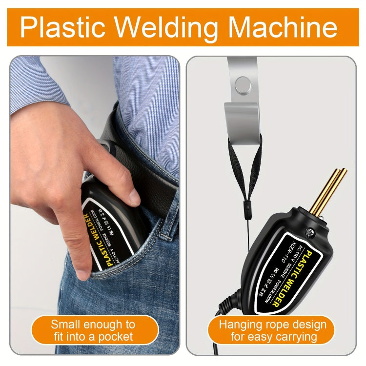 Hot Stapler Plastic Welding Machine Car Bumper Repair Kit Plier, US Plug - Hand Tool Sets by PMC TechLife | Online Shopping South Africa | PMC TechLife | Buy Now Pay Later Mobicred