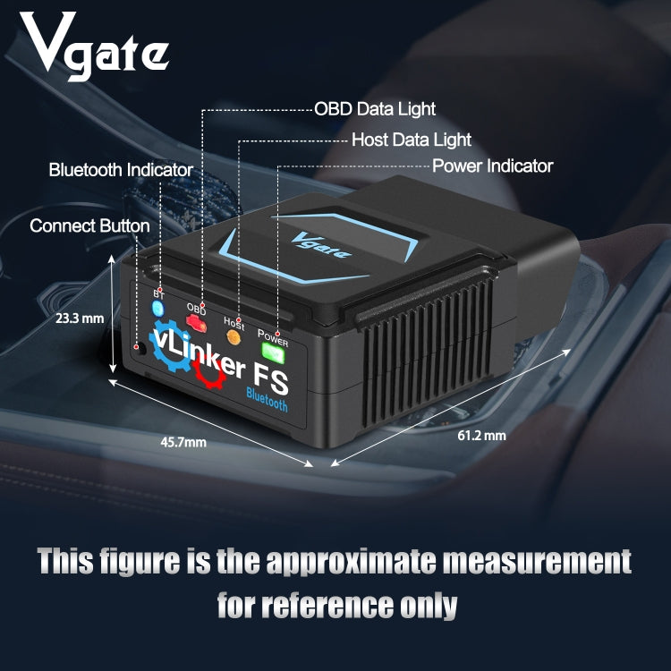 Vgate OBD2 Bluetooth Diagnostic Tool - free shipping - PMC TechLife - Order now!