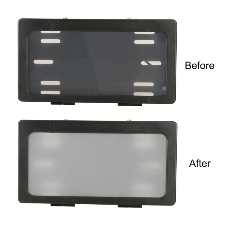 Car Dual Plate Atomized License Plate Frame, US Standard - License Plate Covers & Frames by PMC TechLife | Online Shopping South Africa | PMC TechLife | Buy Now Pay Later Mobicred