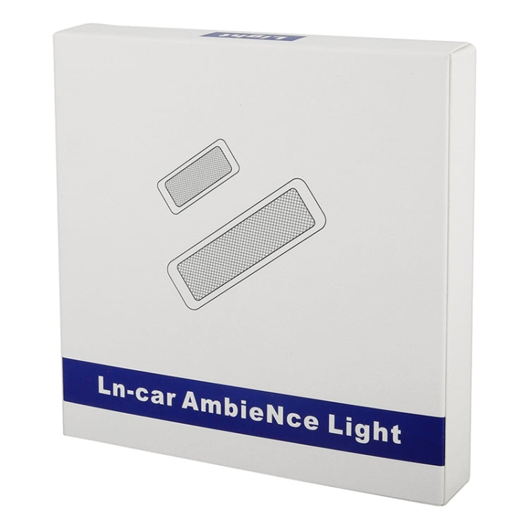 Car 4 in 1 LED Ambient Light Door Decorative Light (Yellow Light) - Door Lights by PMC Jewellery | Online Shopping South Africa | PMC Jewellery | Buy Now Pay Later Mobicred