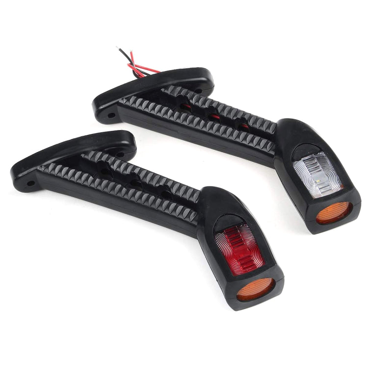 2pcs 12-24V Car / Truck LED Side Marker Indicator Lights Bulb Lamp - Clearance Lights by PMC Jewellery | Online Shopping South Africa | PMC Jewellery | Buy Now Pay Later Mobicred