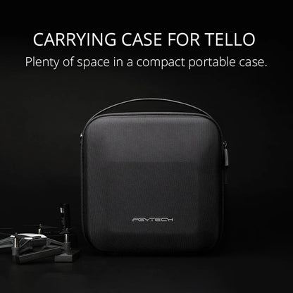 PGYTECH Portable PU Nylon EVA Storage Bag for DJI TELLO(Black) - Bags by PGYTECH | Online Shopping South Africa | PMC Jewellery | Buy Now Pay Later Mobicred