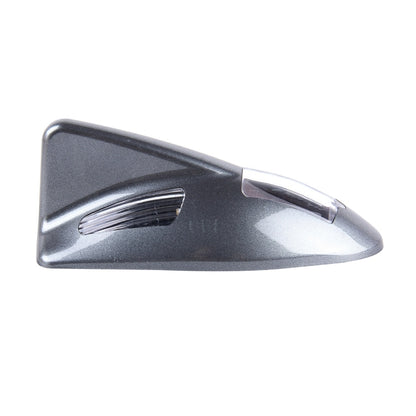 Solar Colorful Light Anti Collision Shark Fin Car Taillight LED Flash Warning Light Caution Light(Grey) - Warning Lights by PMC Jewellery | Online Shopping South Africa | PMC Jewellery | Buy Now Pay Later Mobicred