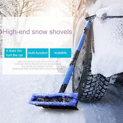 2 in 1 Car High-strength Scalable Removable Snow Shovel with Snow Frost Broom Brush And Ice Scraper - Ice Scraper by PMC Jewellery | Online Shopping South Africa | PMC Jewellery | Buy Now Pay Later Mobicred