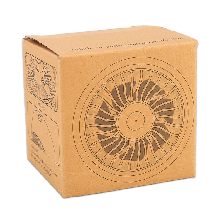 Portable Car Electric Cooling Fan with Base(Silver) - Heating & Fans by PMC TechLife | Online Shopping South Africa | PMC TechLife | Buy Now Pay Later Mobicred