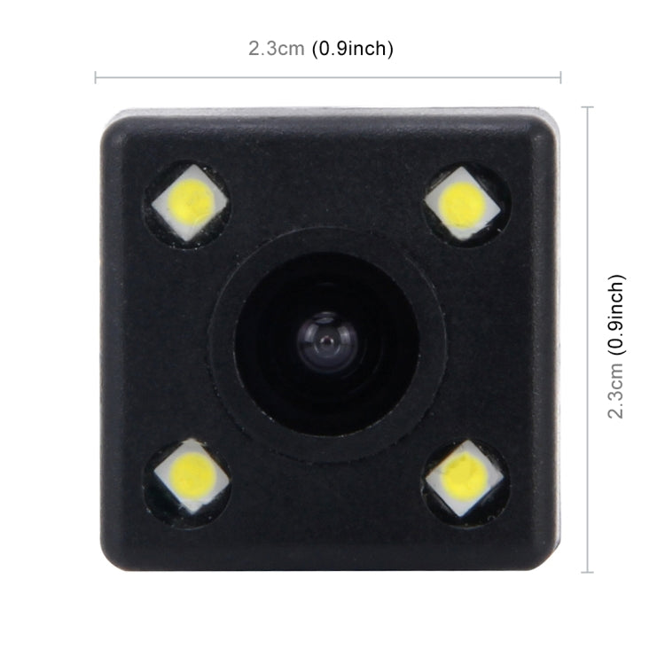 656x492 Effective Pixel HD Waterproof 4 LED Night Vision Wide Angle Car Rear View Backup Reverse Camera for Ford Edge 2015-2018 - Rear View Cameras by PMC TechLife | Online Shopping South Africa | PMC TechLife | Buy Now Pay Later Mobicred