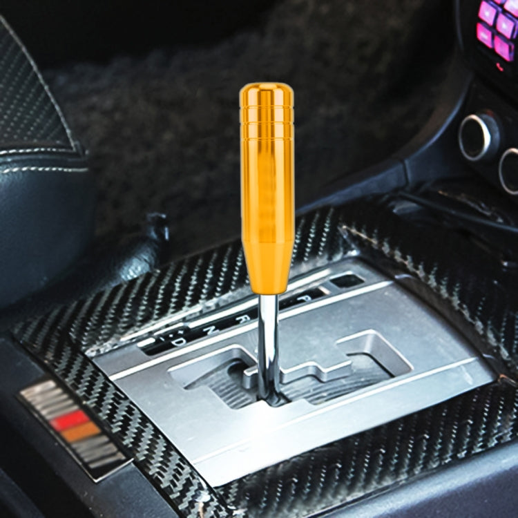 Universal Long Strip Shape Car Gear Shift Knob Modified Shifter Lever Knob, Length: 13cm(Gold) - Shift Knob by PMC TechLife | Online Shopping South Africa | PMC TechLife | Buy Now Pay Later Mobicred