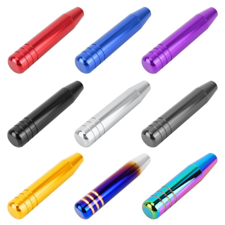 Universal Long Strip Shape Car Gear Shift Knob Modified Shifter Lever Knob, Length: 13cm(Silver) - Shift Knob by PMC TechLife | Online Shopping South Africa | PMC TechLife | Buy Now Pay Later Mobicred