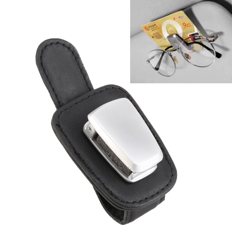 Car Multi-functional Sunglasses Clip Holder(Black) - Sunglasses & Glasses Clips by PMC TechLife | Online Shopping South Africa | PMC TechLife | Buy Now Pay Later Mobicred