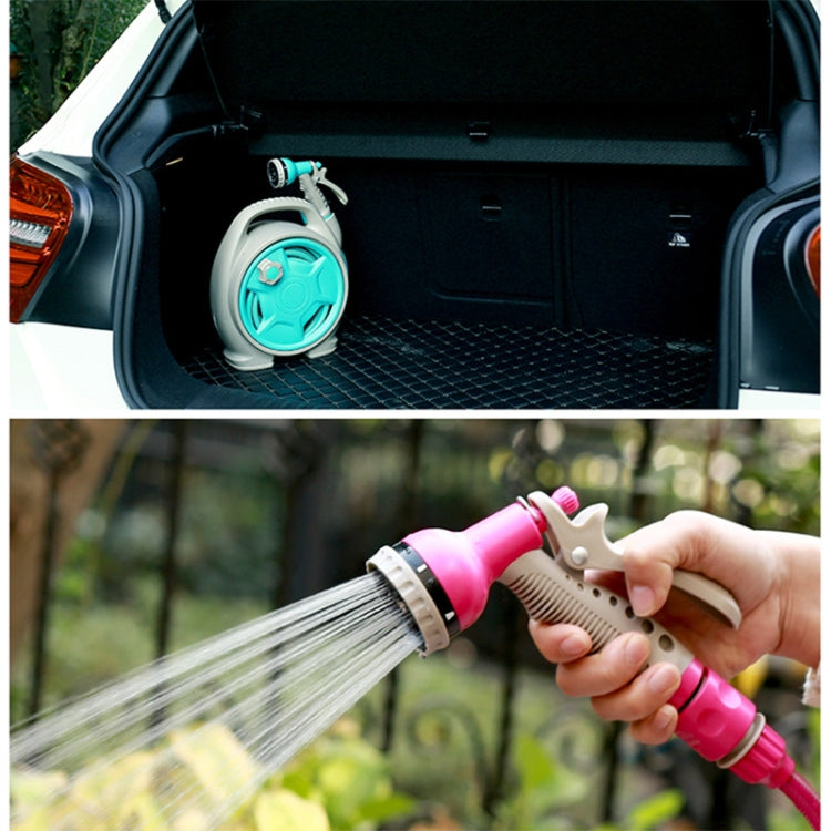 Car Portable Multi-functional Water Power Washer High Pressure Mini Water Pipe (Rose Red) - Car Washer & Accessories by PMC Jewellery | Online Shopping South Africa | PMC Jewellery | Buy Now Pay Later Mobicred