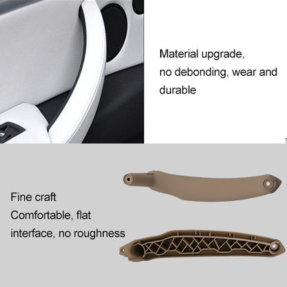 Car Interior Left Handle Inner Door Armrest Panel Pull 51416969401 for BMW X5 / X6, Left Drive(Grey) - Door Handles by PMC Jewellery | Online Shopping South Africa | PMC Jewellery | Buy Now Pay Later Mobicred