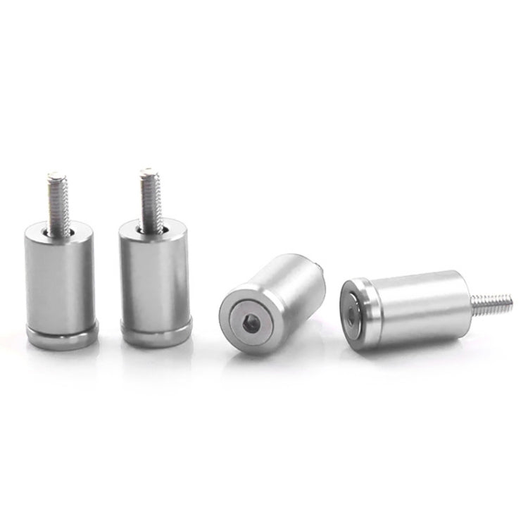 4 PCS Car Modified Isolation Column Engine Cover Blocked Up Screw Engine Turbine Ventilation Gasket Screw Washer (Silver) - Nuts & Bolts by PMC Jewellery | Online Shopping South Africa | PMC Jewellery | Buy Now Pay Later Mobicred