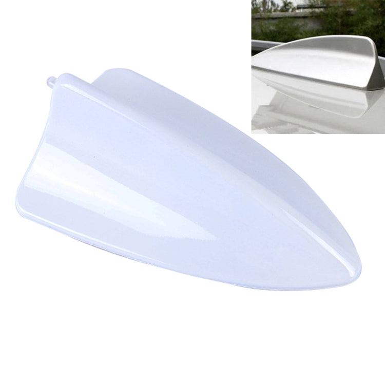 A-881 Shark Fin Car Dome Antenna Decoration(White) - Aerials by PMC TechLife | Online Shopping South Africa | PMC TechLife