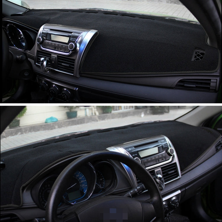 Car Light Instrument Panel Sunscreen Dashboard Mats Cover for Kia K2, Please Note Model and Year(Black) - Sound & Heat Insulation Cotton by PMC TechLife | Online Shopping South Africa | PMC TechLife | Buy Now Pay Later Mobicred