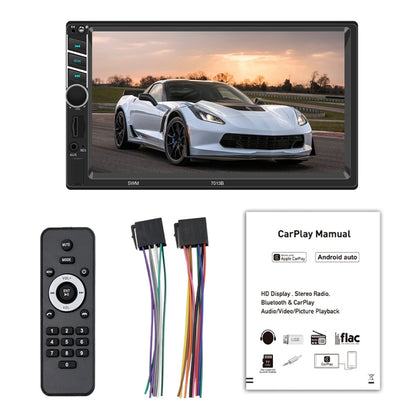 7013B HD 7 inch Car Radio Receiver MP5 Player, Support FM & Bluetooth & TF Card & Phone Link & Wired Carplay - Car MP3 & MP4 & MP5 by PMC Jewellery | Online Shopping South Africa | PMC Jewellery | Buy Now Pay Later Mobicred