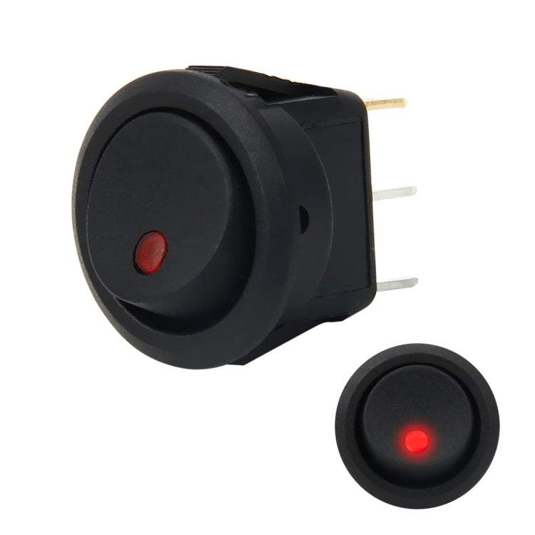 20 Amp 12 Volt Triple Plugs LED ON OFF Rocker Power Switch (Red Light) - Car Switches by PMC TechLife | Online Shopping South Africa | PMC TechLife | Buy Now Pay Later Mobicred