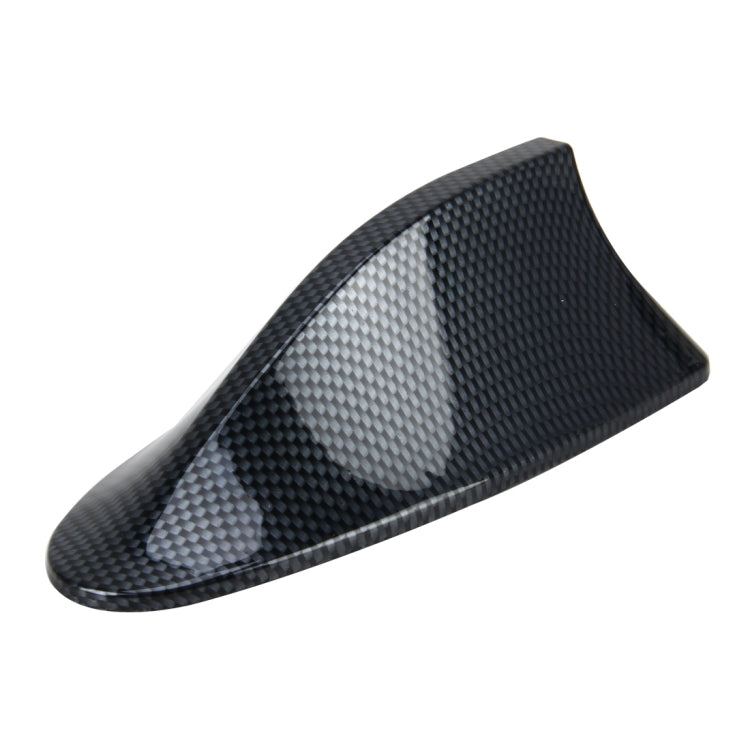 Universal Car Carbon lead Material Antenna Aerial Shark Fin Radio Signal Auto SUV Truck Van Roof Shark Fin Antenna Radio Signal Aerial with Radio Function - Aerials by PMC Jewellery | Online Shopping South Africa | PMC Jewellery