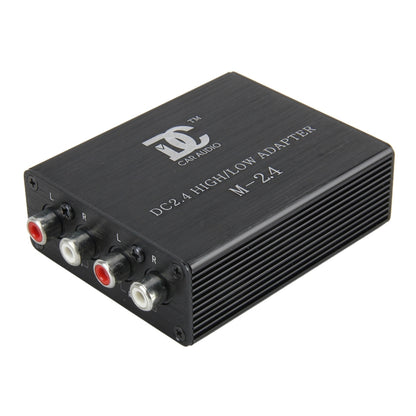 Car Audio Speaker Level Converter High VF Rotates Low VF 2 Ways Auto Car High to Low Impedance Converter Adapter Speaker to RCA Line - Car Amplifiers by PMC Jewellery | Online Shopping South Africa | PMC Jewellery