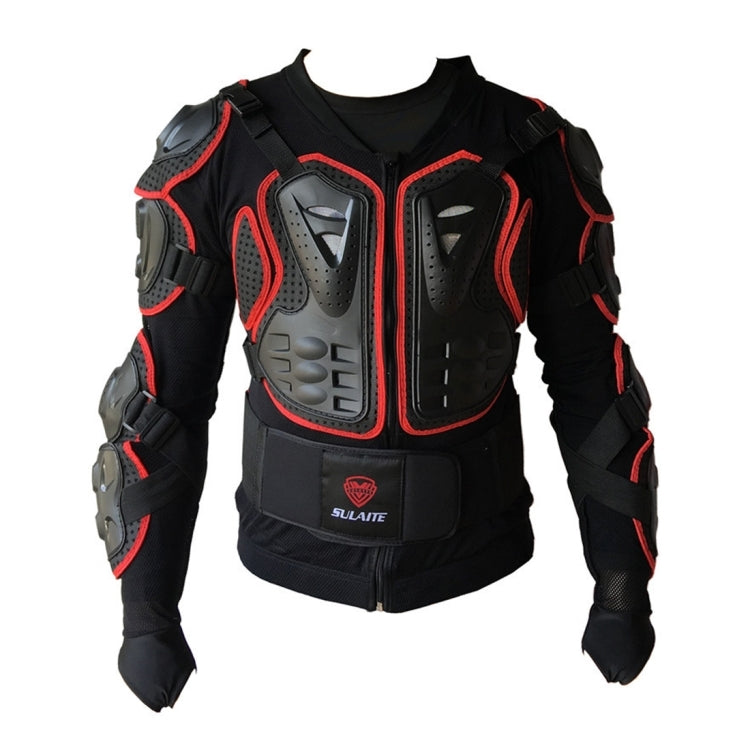 SULAITE BA-03 SUV Motorbike Bicycle Outdoor Sports Armor Protective Jacket, Size: XL(Red) - Protective Gear by SULAITE | Online Shopping South Africa | PMC Jewellery | Buy Now Pay Later Mobicred