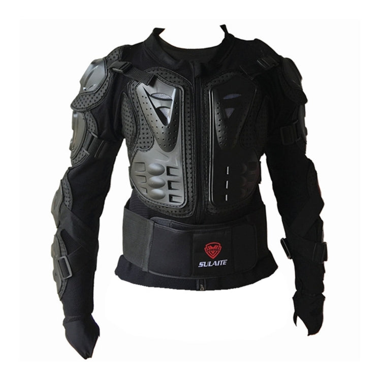 SULAITE BA-03 SUV Motorbike Bicycle Outdoor Sports Armor Protective Jacket, Size: XXL(Black) - Protective Gear by SULAITE | Online Shopping South Africa | PMC Jewellery | Buy Now Pay Later Mobicred