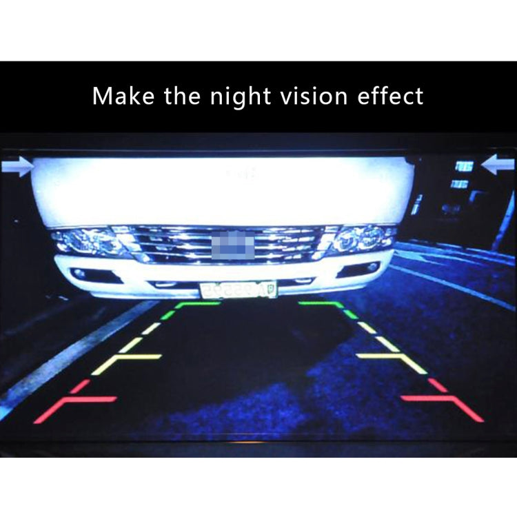 656��492 Effective Pixel HD Waterproof 4 LED Night Vision Wide Angle Car Rear View Backup Reverse Camera for Oversea Version Mazda 2/3 - Rear View Cameras by PMC TechLife | Online Shopping South Africa | PMC TechLife | Buy Now Pay Later Mobicred