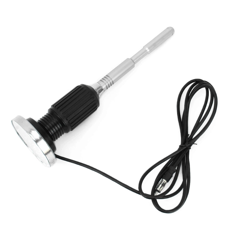 PS-5506 Universal Car Magnetic Roof Mount Base Radio AM/FM Aerial Amplified Antenna(Silver) - Aerials by PMC Jewellery | Online Shopping South Africa | PMC Jewellery | Buy Now Pay Later Mobicred