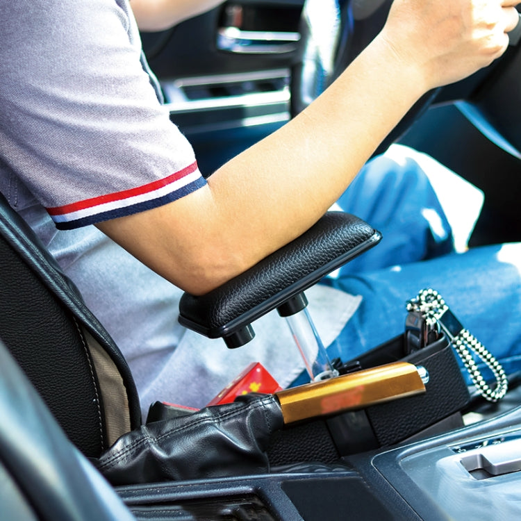 Universal Car Multi-functional Console Side Pocket Seat Gap Side Storage Box with Elbow Support Pad(Black) - Stowing Tidying by PMC TechLife | Online Shopping South Africa | PMC TechLife | Buy Now Pay Later Mobicred