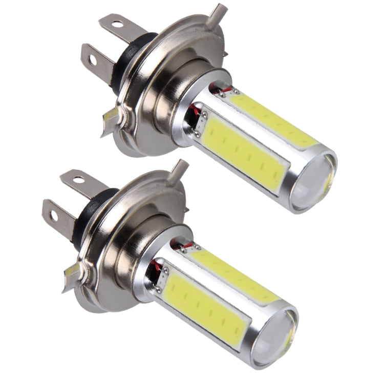 2 PCS H4 20W 1250LM 6000K 5 COB LEDs Car Fog Lights, DC 12V(White Light) - Fog / Driving Lights by PMC Jewellery | Online Shopping South Africa | PMC Jewellery | Buy Now Pay Later Mobicred