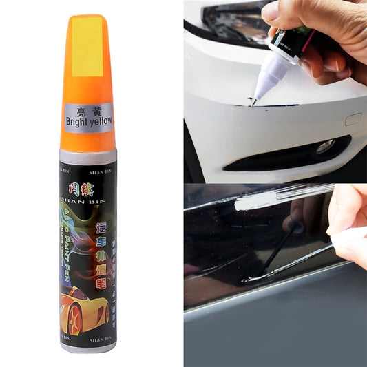 Car Scratch Repair Auto Care Scratch Remover Maintenance Paint Care Auto Paint Pen(Yellow) - Auto Paint Pens by PMC Jewellery | Online Shopping South Africa | PMC Jewellery