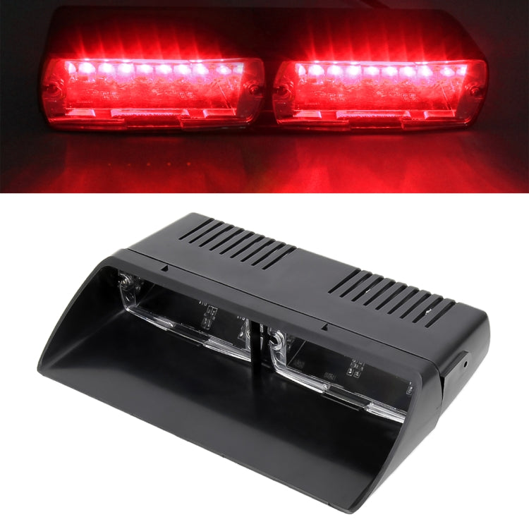 DC 12V 4.2W 16LEDs Crystal Lamp Beads Car Windshield Warning Lamp 18 Flash Patterns(Adjustable) - Warning Lights by PMC TechLife | Online Shopping South Africa | PMC TechLife | Buy Now Pay Later Mobicred